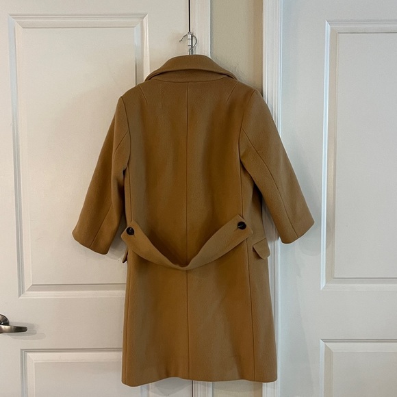 Vintage Wool Caramel Colored Coat , Circa 1990s - Picture 4 of 17